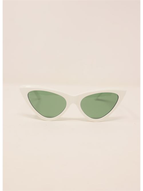 white cat eye glasses Capri People | VALERYWHITE
